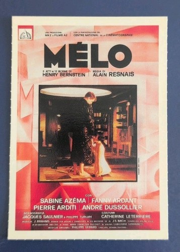Cartolina film mélo alain - film,