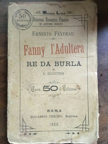 Fanny adultera ernesto - fanny, l'adultera