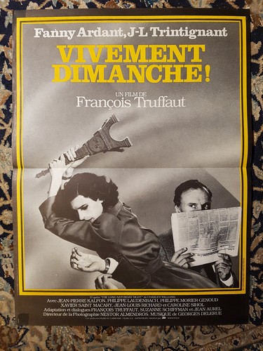 Affiche 1983 vivement - affiche, dimanche