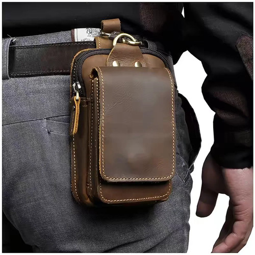 Marsupio uomo geniune pelle - marsupio,