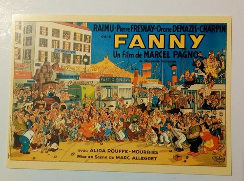 Cartolina cinema film fanny - cartolina,