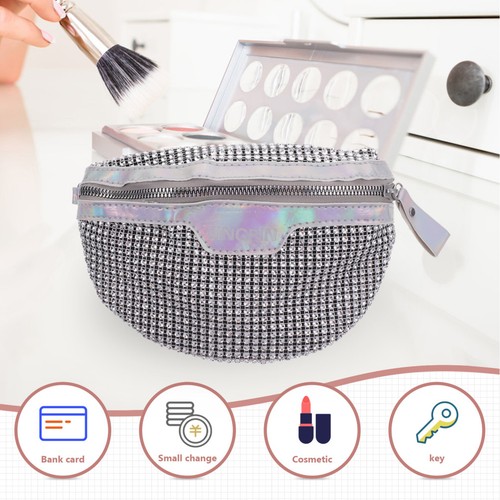 Marsupio con strass - strass,