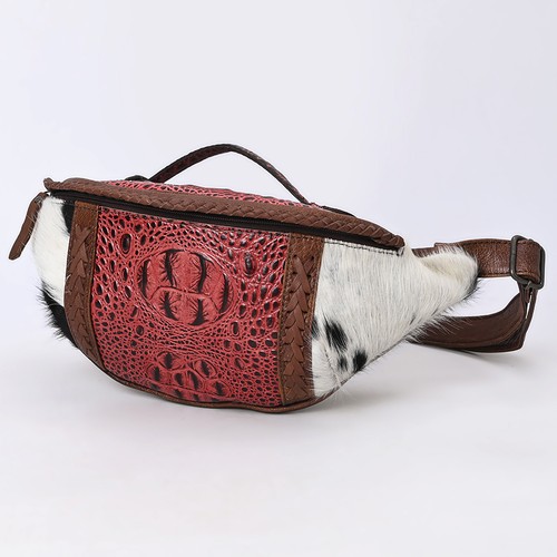 Marsupio pelle western - in,